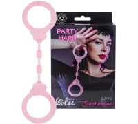 Силиконовые наручники Party Hard Suppression Pink