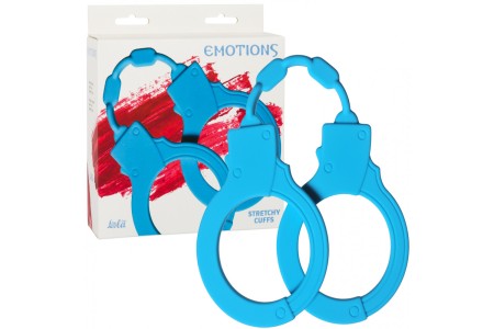 Силиконовые наручники Emotions Stretchy Cuffs Turquoise