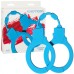 Силиконовые наручники Emotions Stretchy Cuffs Turquoise - фото