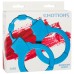 Силиконовые наручники Emotions Stretchy Cuffs Turquoise - фото 1