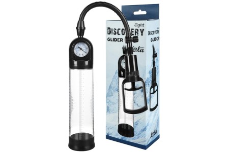 Вакуумная помпа с манометром Discovery Light Glider прозрачная