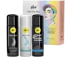Набор лубрикантов для вагинального и анального секса Pjur Pride Box 3 х 30 мл