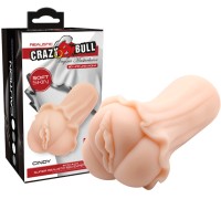Компактный мастурбатор-вагина Crazy Bull Cindy