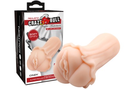 Компактный мастурбатор-вагина Crazy Bull Cindy