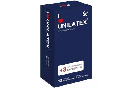Особо прочные презервативы Unilatex Extra Strong 15 шт