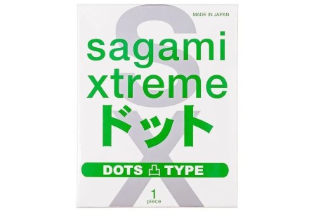 Презерватив с пупырышками ультратонкий Sagami Xtreme Type-E 1 шт