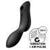 DEMO Вакуумный вибростимулятор для клитора и точки G Satisfyer Curvy Trinity 2 черный - фото 1