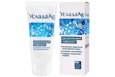 Гель-лубрикант Услада с серебром 60 гр