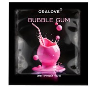 Съедобный оральный гель OraLove со вкусом Bubble Gum 3 гр, пробник