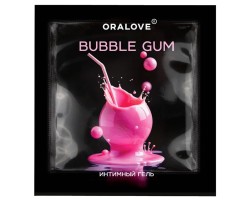 Съедобный оральный гель OraLove со вкусом Bubble Gum 3 гр, пробник