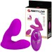 Вибростимулятор простаты со стимулятором промежности Pretty Love Melvin с пультом ДУ - фото