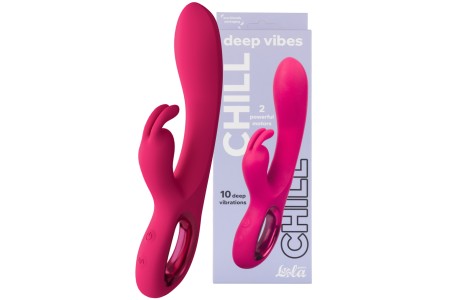 Перезаряжаемый вибратор-кролик Deep Vibes Chill