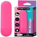 Перезаряжаемая вибропуля Pretty Love Stefan с 10 режимами вибрации малиновая - фото