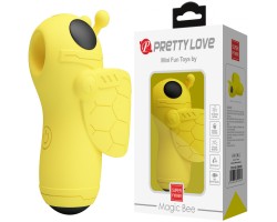 Насадка на палец Pretty Love Magic Bee с вакуумно-волновой стимуляцией