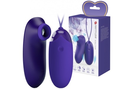 Набор Pretty Love Orthus-Youth с вакуумно-волновым стимулятором и виброяйцом с пультом ДУ