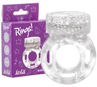 Эрекционное виброкольцо Rings Axle-Pin White