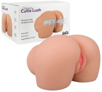 Реалистичный вибромастурбатор с функцией всасывания и звуковым сопровождением Satisfaction Cutie Lush