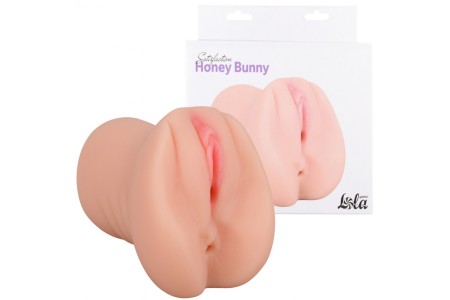 Реалистичный мастурбатор вагина и попка Satisfaction Honey Bunny