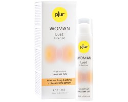 Гель Pjur Woman Lust Intense с усиленным эффектом вибрации со вкусом апельсина 15 мл