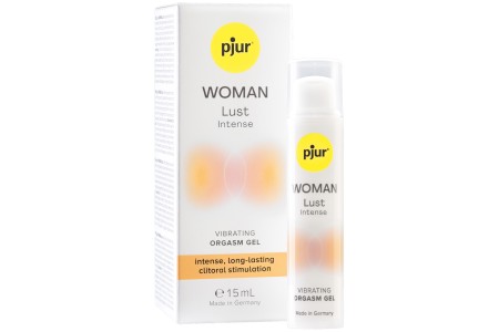 Гель Pjur Woman Lust Intense с усиленным эффектом вибрации со вкусом апельсина 15 мл
