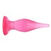 Розовая анальная пробка с присоской Butt plug - фото 4