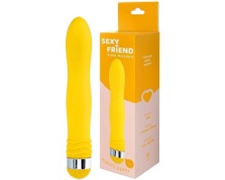 Многофункциональный вибратор Sexy Friend желтый