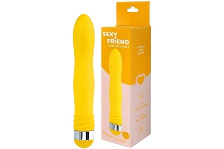 Многофункциональный вибратор Sexy Friend желтый