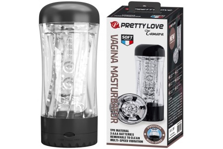 Мульти-скоростной мастурбатор-вагина в колбе Tamara