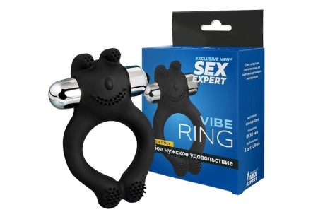 Эрекционное виброкольцо Sex Expert Vibe Ring