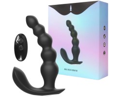 Анальный вибромассажер I-Moon Anal Bead Vibrator c пультом дистанционного управления