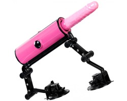 Компактная секс-машина с функцией нагрева Pink-Punk MotorLovers