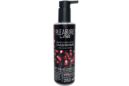 Съедобный лубрикант Pleasure Lab со вкусом киви граната и яблока 250 мл