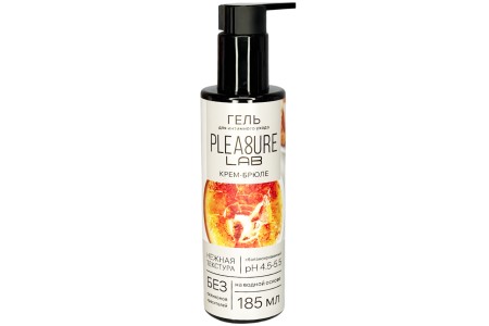 Съедобный лубрикант Pleasure Lab со вкусом крем-брюле 185 мл