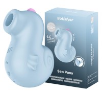 Вакуумно-волновой стимулятор клитора с вибрацией Satisfyer Sea Pony