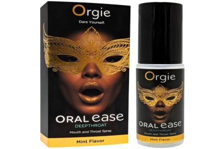Охлаждающий оральный спрей Orgie Oral Ease Deepthroat со вкусом мяты 15 мл