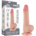 Реалистичный фаллоимитатор с эффектом двойной кожи Lovetoy Sliding-Skin Dual Layer Dong 19 см - фото