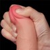 Реалистичный фаллоимитатор с эффектом двойной кожи Lovetoy Sliding-Skin Dual Layer Dong 19 см - фото 4