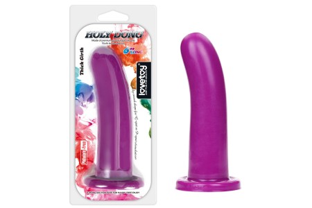 Фаллоимитатор на присоске Holy Dildo Large пурпурный 17 см