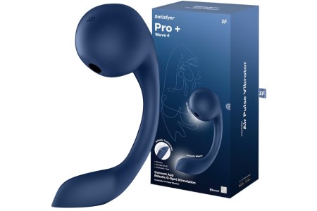 Смарт-вибратор с вакуумно-волновым стимулятором клитора Satisfyer Pro+ Wave 4