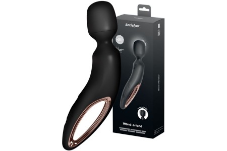 Вибромассажер для тела Satisfyer Wand-erland Black