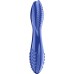 Двусторонний фаллос из стекла Satisfyer Dazzling Crystal 2 синий 20 см - фото 4