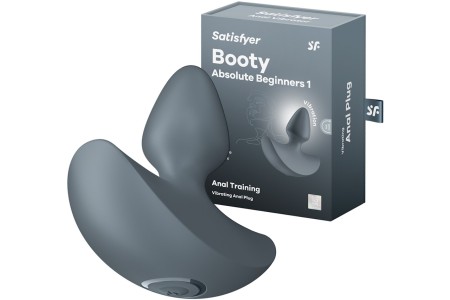 Анальная втулка со стимуляцией промежности Satisfyer Booty Absolute Beginners 1