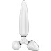 Стеклянный стимулятор 3 в 1 Satisfyer Triple Crystal 1 прозрачный 21 см - фото 4