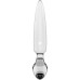 Стеклянный стимулятор 3 в 1 Satisfyer Triple Crystal 1 прозрачный 21 см - фото 2