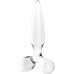 Стеклянный стимулятор 3 в 1 Satisfyer Triple Crystal 2 прозрачный 22 см - фото 3