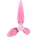 Стеклянный стимулятор 3 в 1 Satisfyer Triple Crystal 2 розовый 22 см - фото 4
