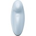 Клиторальный вибростимулятор с пульсацией Satisfyer Tap And Climax 2 голубой - фото 2