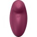 Клиторальный вибростимулятор с пульсацией Satisfyer Tap And Climax 2 бордовый - фото 2