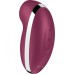 Клиторальный вибростимулятор с пульсацией Satisfyer Tap And Climax 2 бордовый - фото 5