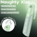 Вакуумно-волновой мини-стимулятор клитора с вибрацией помада Satisfyer Naughty Kiss - фото 1